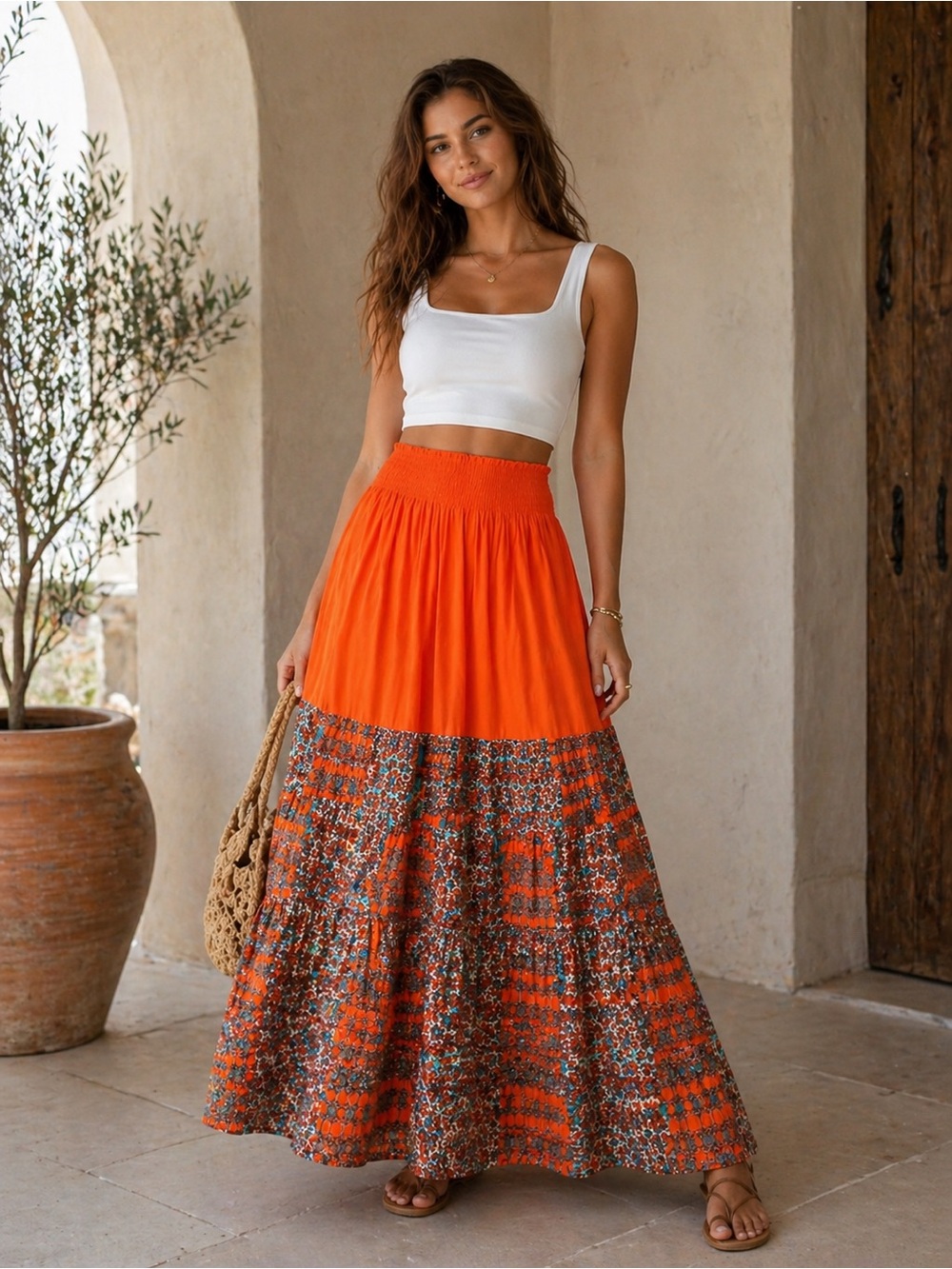Maxi skirt